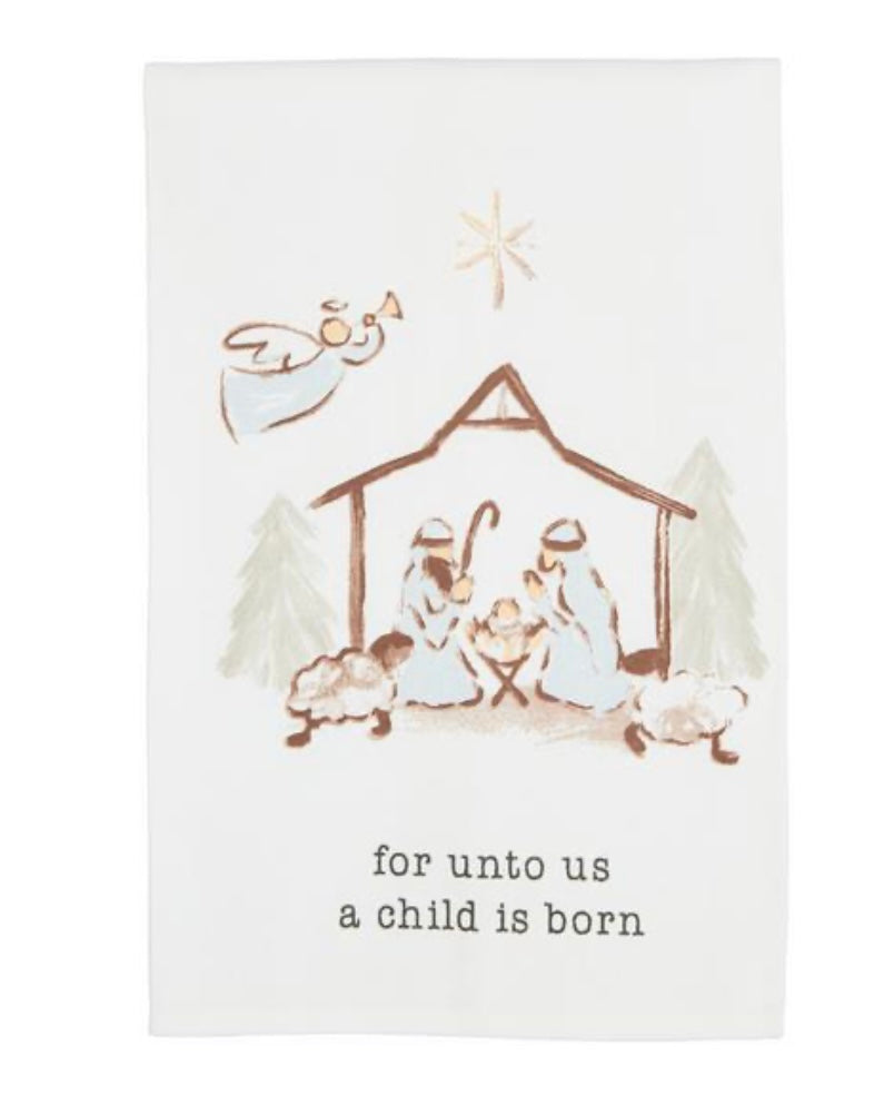 Christmas Themed Cotton Towel - 4 Options