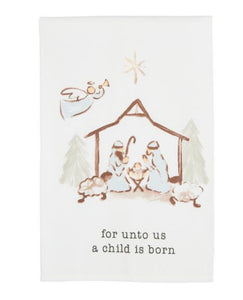 Christmas Themed Cotton Towel - 4 Options