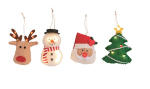 Light Up Plush Ornaments
