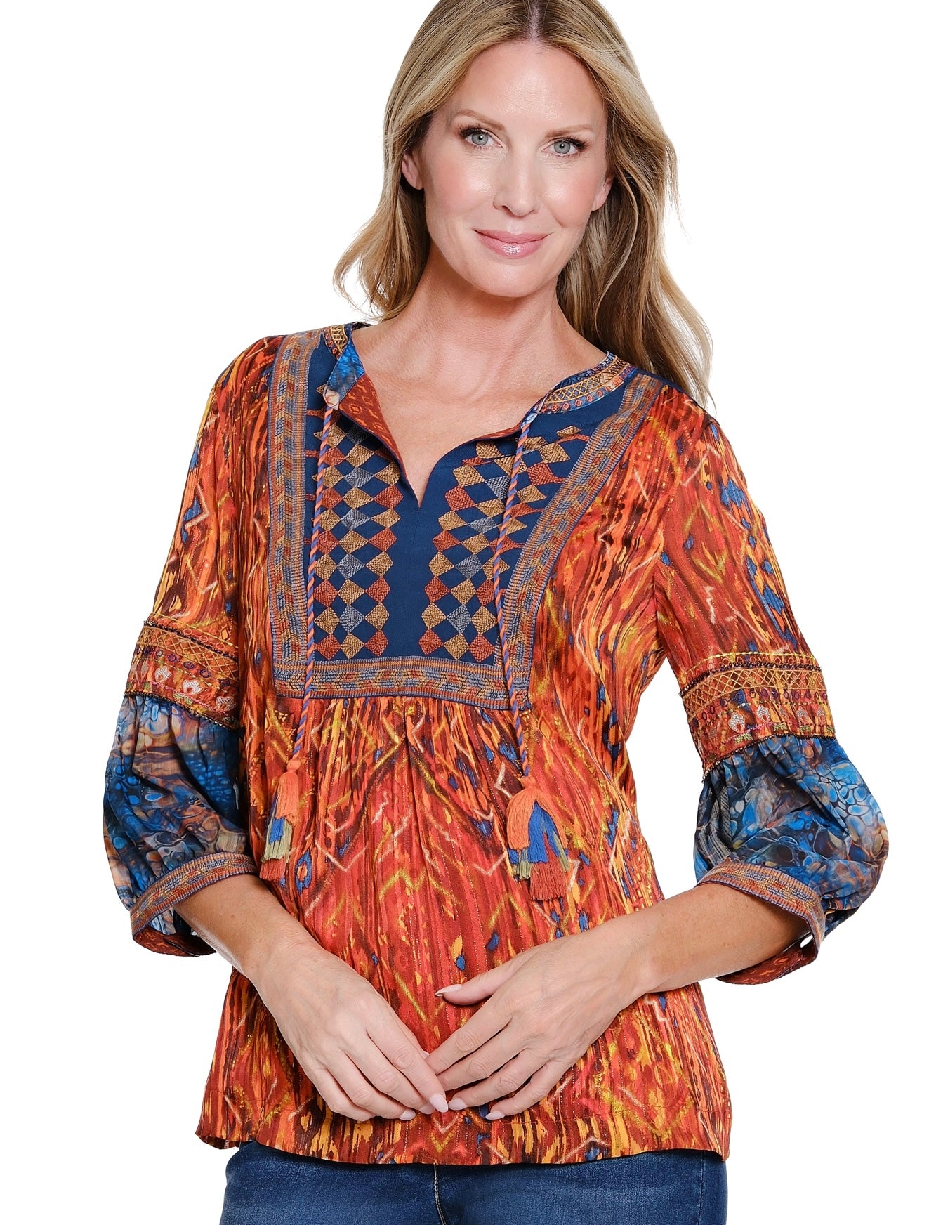 Fall Boho Top with a Sparkle