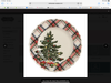 MudPie Christmas Tree Icon Salad Plate