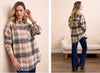 Tribal Flannel Top