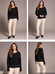 Tribal Dark Gray Sweater