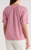 Striped Red Blouse