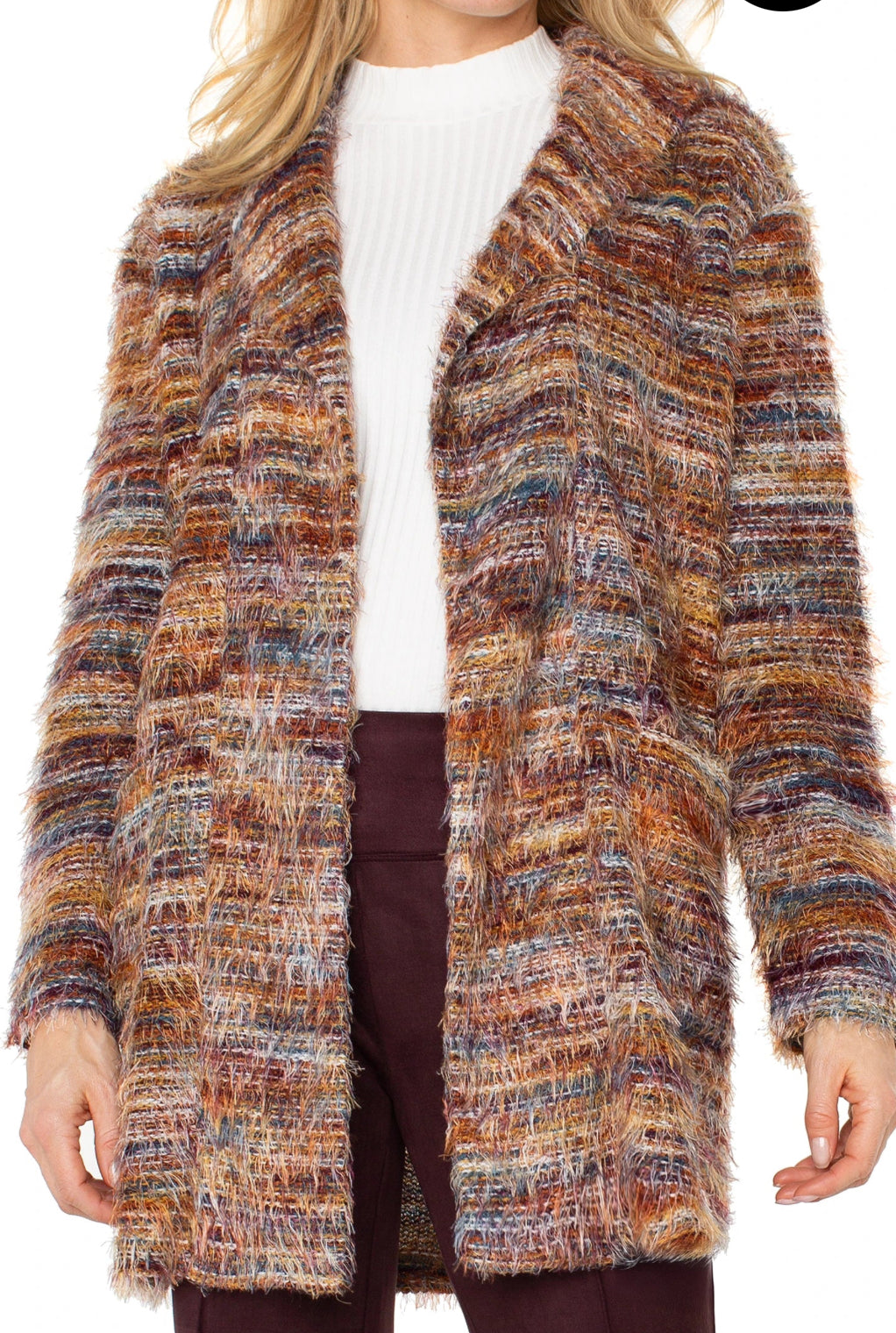 Feather Knit Cardigan