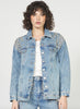 Janette Denim Jacket with Embellishments