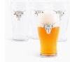 Pint glasses longhorn