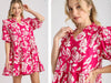 Pink Floral Dress