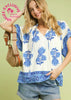 Flowy Blue Blouse