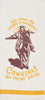 Cowgirls Shine On Tea Towel