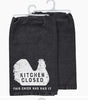 Kitchen Closed Tea Towel