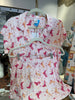 Pink Short Sleeve Lounge Set