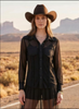 Collared Mesh shirt