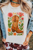 Brown Boot Graphic Tee