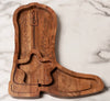 Cowboy Boot Chip and Dip Tray