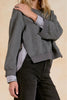Mix Media Sweatshirt