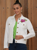 White Embroidered Jacket