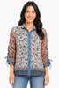 Frayed Denim Top