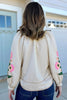 Floral Embroidery Blouse