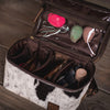 STS Cowhide Glamour Makeup Bag