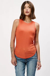 Cleo Ribbed Sleeveless Top - 7 Colors