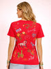 Howdy Tee- Red