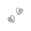 Deco Bright Heart Mini Post Earrings