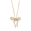 Illumina Bow Gold Necklace