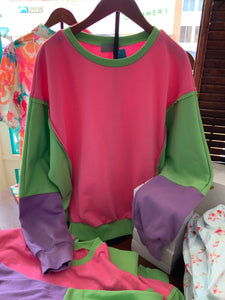 Spring Multicolored Sweatshirt