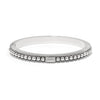 Pretty Tough Gem Hinged Bangle