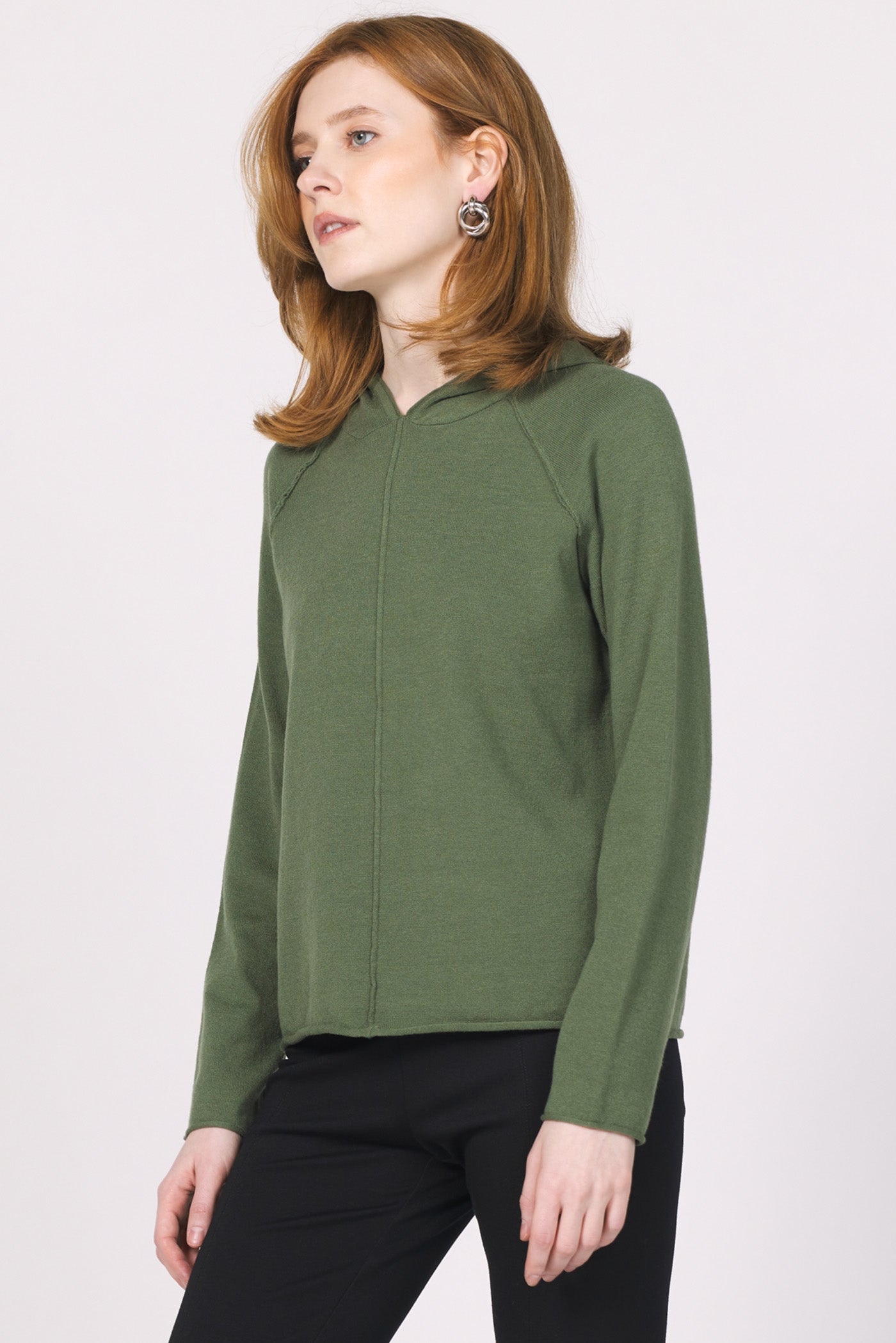 Slate Green Relaxed Hoody