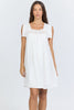 Miabella White Dress