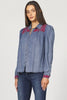 Independence Embroidery Blouse