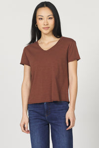 Vanya V-Neck - Cappuccino