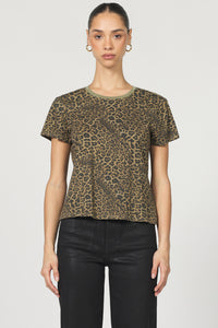 Unity Crew Neck Jersey-Vetiver Leopard